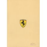 FERRARI ENZO: (1898-1988) Italian Motor Racing Driver & Manufacturer,
