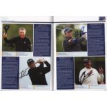 SPORT: Selection of signed printed 8vo and 4to programmes for various sporting events relating to