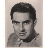CINEMA: Selection of vintage signed and inscribed 8 x 10 photographs by various film actors and