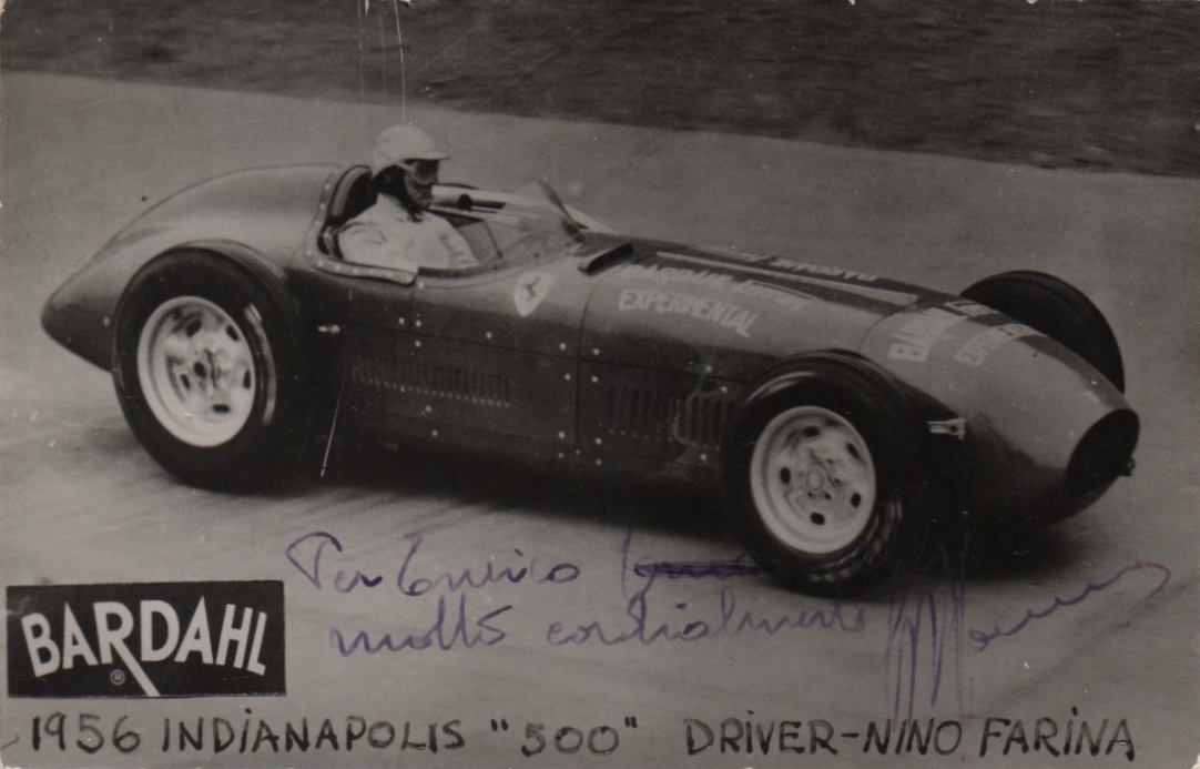 FARINA GIUSEPPE: (1906-1966) Italian Motor Racing Driver,