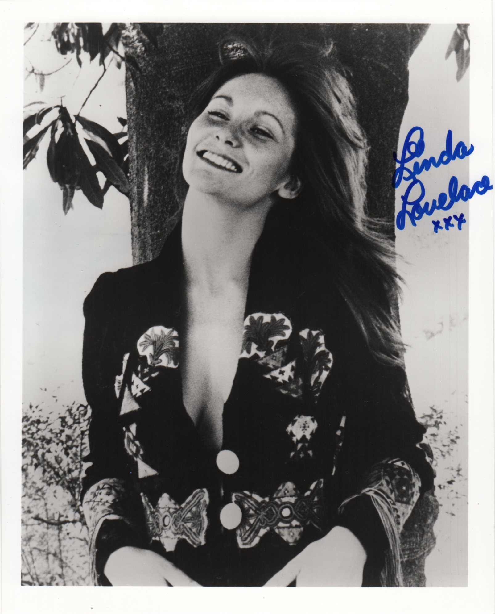 LOVELACE LINDA: (1949-2002) American Actress, famous for her role in Deep Throat (1972).