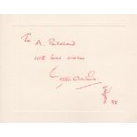 CRIME FICTION: A selection of signed cards,