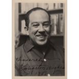 HUGHES LANGSTON: (1902-1967) American Poet, Novelist & Playwright,