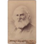 LONGFELLOW HENRY WADSWORTH: (1807-1882) American Poet.