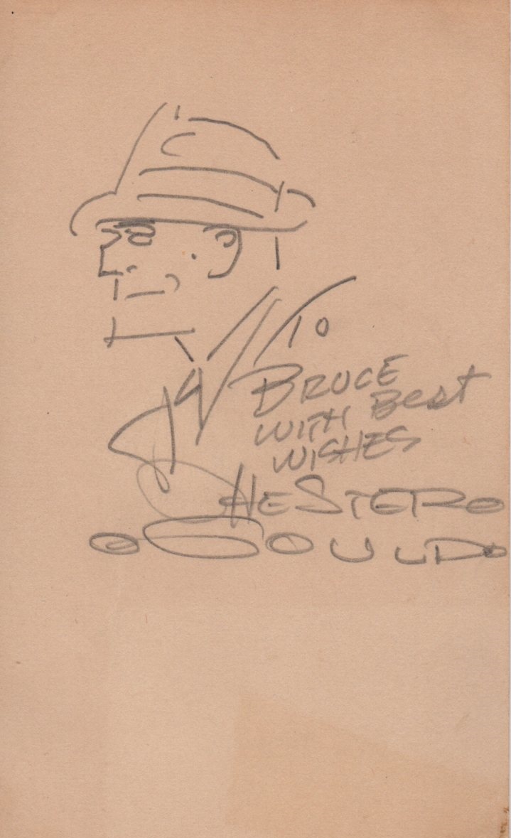 GOULD CHESTER: (1900-1985) American Cartoonist, creator of the Dick Tracy comic strip.