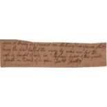 BURNS ROBERT: (1759-1796) Scottish Poet & Lyricist, a pioneer of the Romantic Movement.