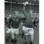 FOOTBALL: Selection of signed 8 x 10 and 8 x 12 (5) photographs by various England International