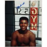 ALI MUHAMMAD: (1942-2016) American Boxer, World Heavyweight Champion.