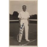 MAYES HENRY: (1880-1928) British-Canadian Tennis Player who competed at Wimbledon in the 1920's and