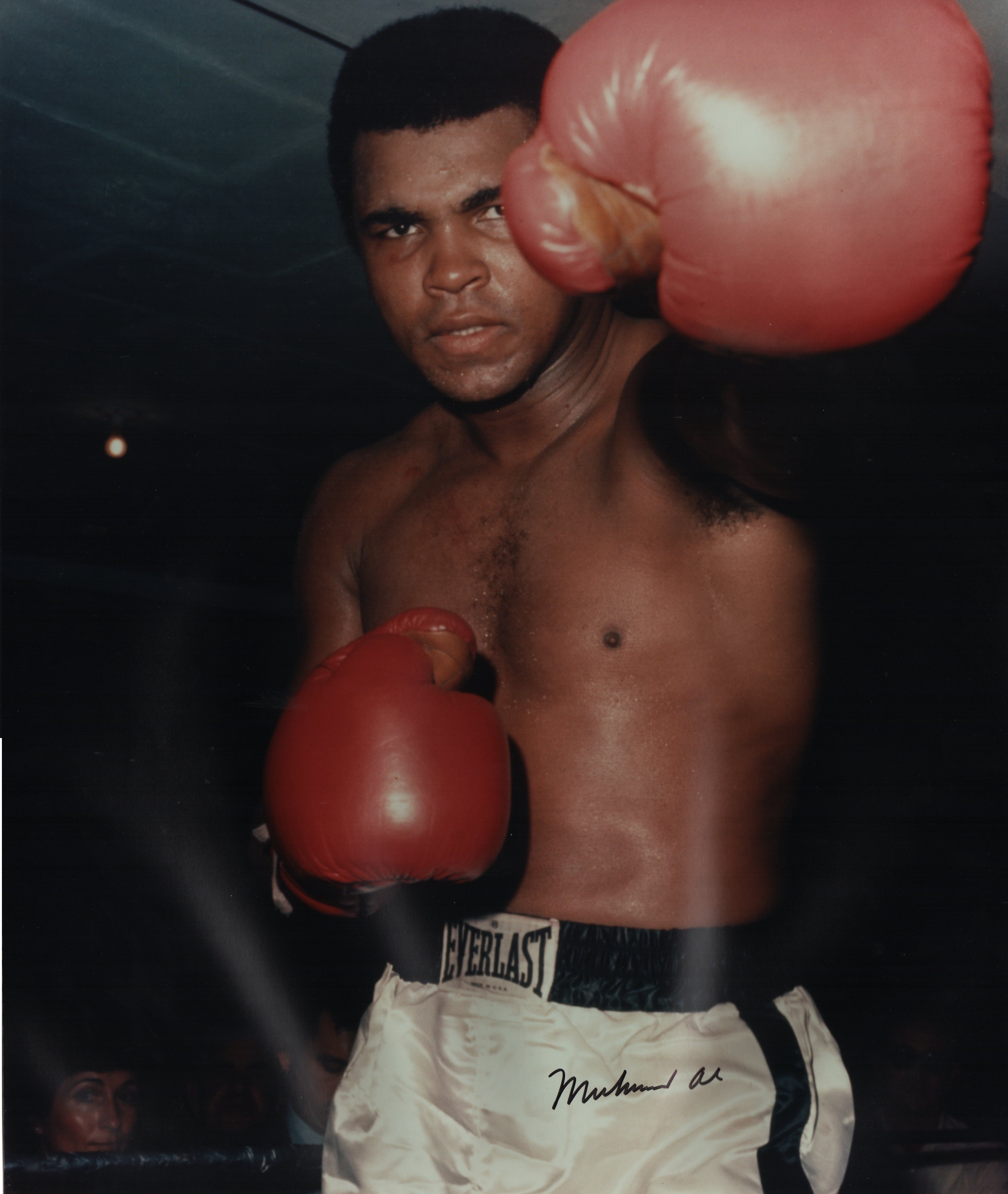 ALI MUHAMMAD: (1942-2016) American Boxer, World Heavyweight Champion.