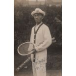 SHIMIZU ZENZO: (1891-1977) Japanese Tennis Player,