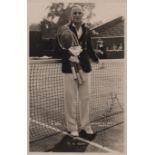 KIRBY VERNON: (1911- ) South African Tennis Player who competed at Wimbledon in the 1930s and