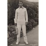 AUSTIN H. W.: (1906-2000) English Tennis Player, Wimbledon finalist in 1932 & 1938.