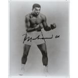 ALI MUHAMMAD: (1942-2016) American Boxer, World Heavyweight Champion.