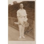 TIMMER HENDRIK: (1904-1998) Dutch Tennis Player who competed at Wimbledon in the 1920's and who