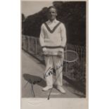 KOZELUH JAN: (1904-1979) Czech Tennis Player who competed at Wimbledon in the 1920s and represented