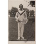 SHARPE NIGEL: (1904-1962) British Tennis Player who competed at Wimbledon in the 1920's & 30's and