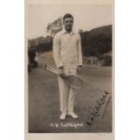 LATCHFORD NORMAN: (?-?) British Tennis Player who competed at Wimbledon in the 1920's & 30's.
