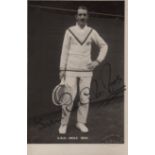 CROLE-REES GORDON: (1883-1954) British Tennis Player who competed at Wimbledon in the 1920's & 30's.