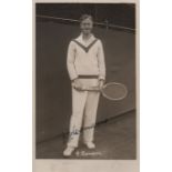 CONDON JACK: (1909-1967) South African Tennis Player who competed at Wimbledon in the late 1920's &