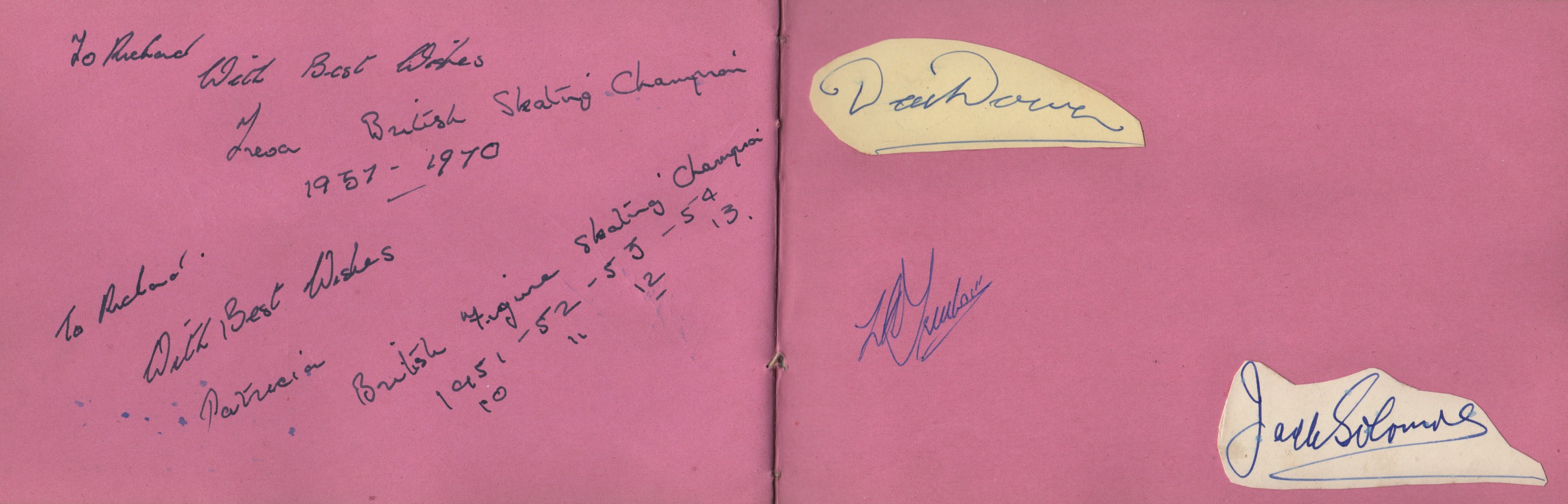 AUTOGRAPH ALBUM: An autograph album containing over 90 signatures by various cricket teams and - Image 15 of 16