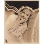 LOMBARD CAROLE: (1908-1942) American Actress.