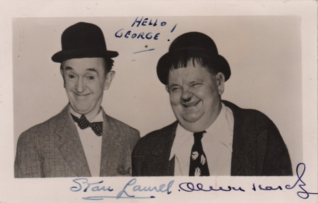 LAUREL & HARDY: LAUREL STAN (1890-1965) & HARDY OLIVER (1892-1957) English and American Film