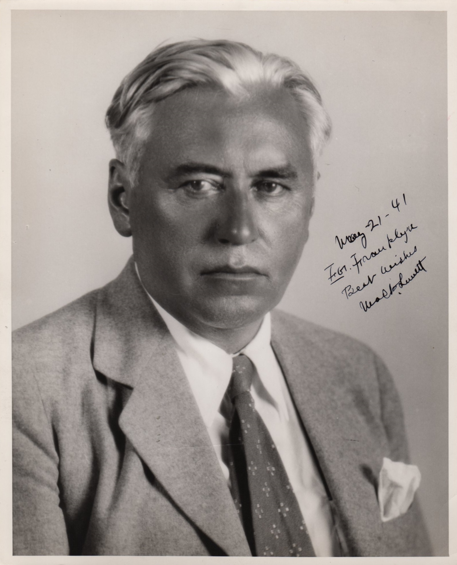 SENNETT MACK: (1880-1960) Canadian-born American Film Director, an innovator of slapstick comedy.