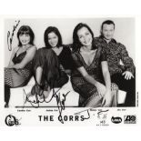 CORRS THE: Signed 10 x 8 photograph by all four members of the Irish rock & pop band individually