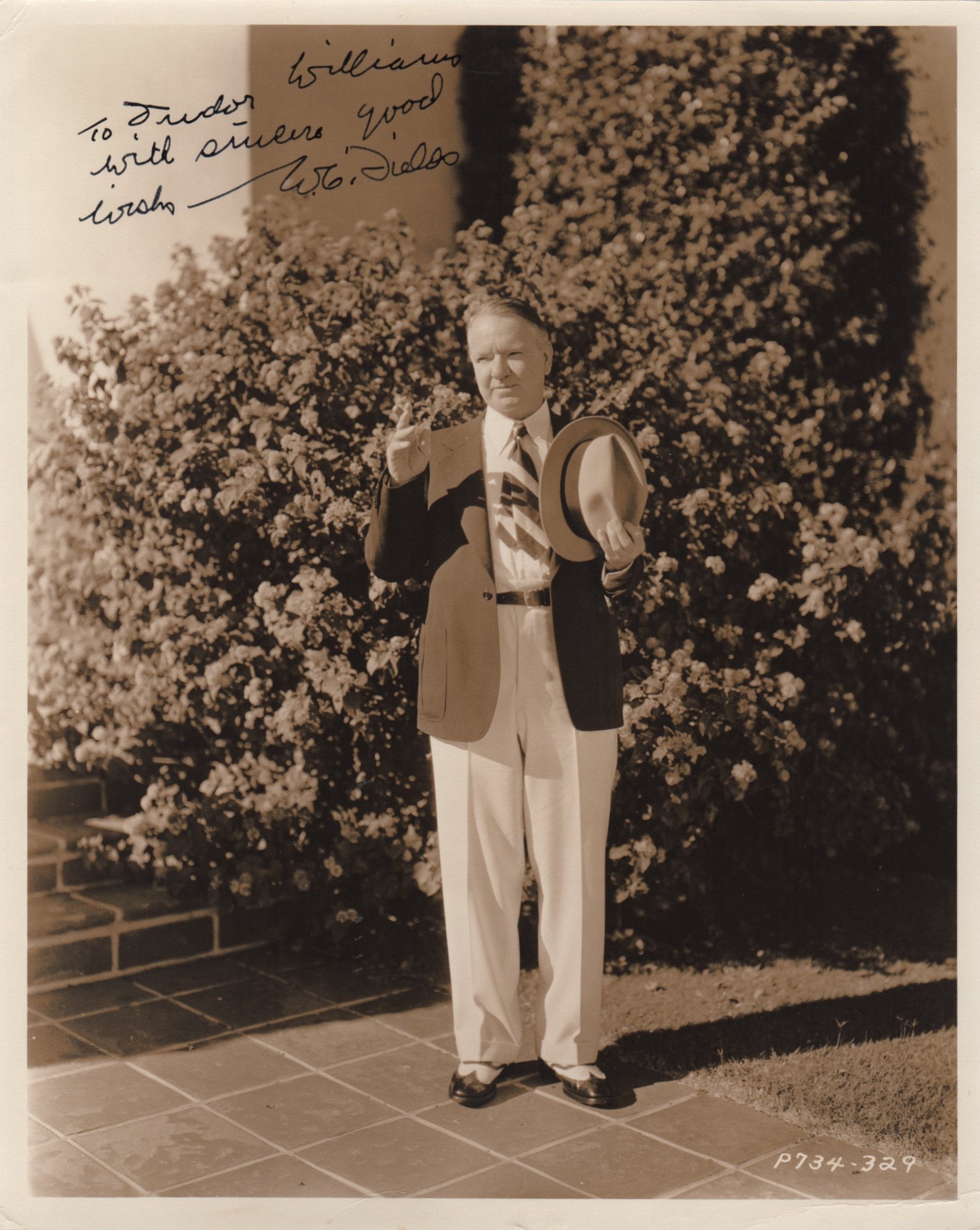 FIELDS W.C.: (1880-1946) American Film Comedian.