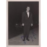 HUDSON ROCK: (1925-1985) American Actor. Vintage signed and inscribed 4.5 x 6.