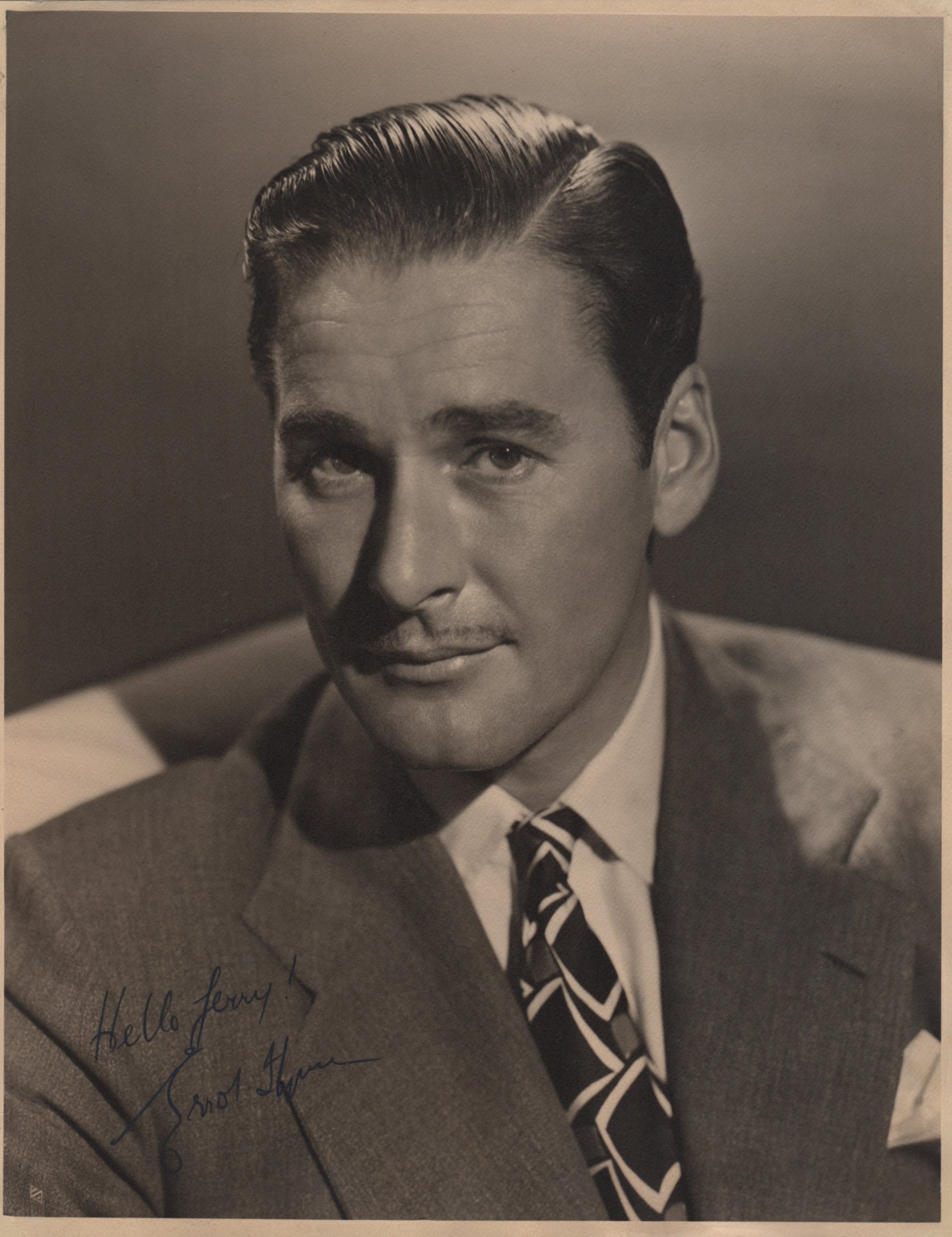 FLYNN ERROL: (1909-1959) Australian Film Actor.