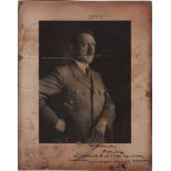 HITLER ADOLF: (1889-1945) Fuhrer of the Third Reich 1933-45. Signed and inscribed 8.
