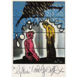 GILBERT & GEORGE: GILBERT PROESCH (1943- ) & GEORGE PASSMORE (1942- ) Italian & English Artists,