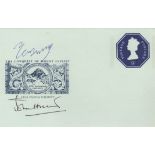 EVEREST EXPEDITION 1953: An oblong 12mo postal souvenir miniature issued to commemorate the 25th