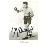 SCHMELING MAX: (1905-2005) German Boxer,