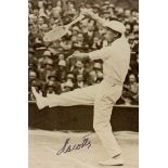 LACOSTE RENÉ : (1904-1996) French Tennis