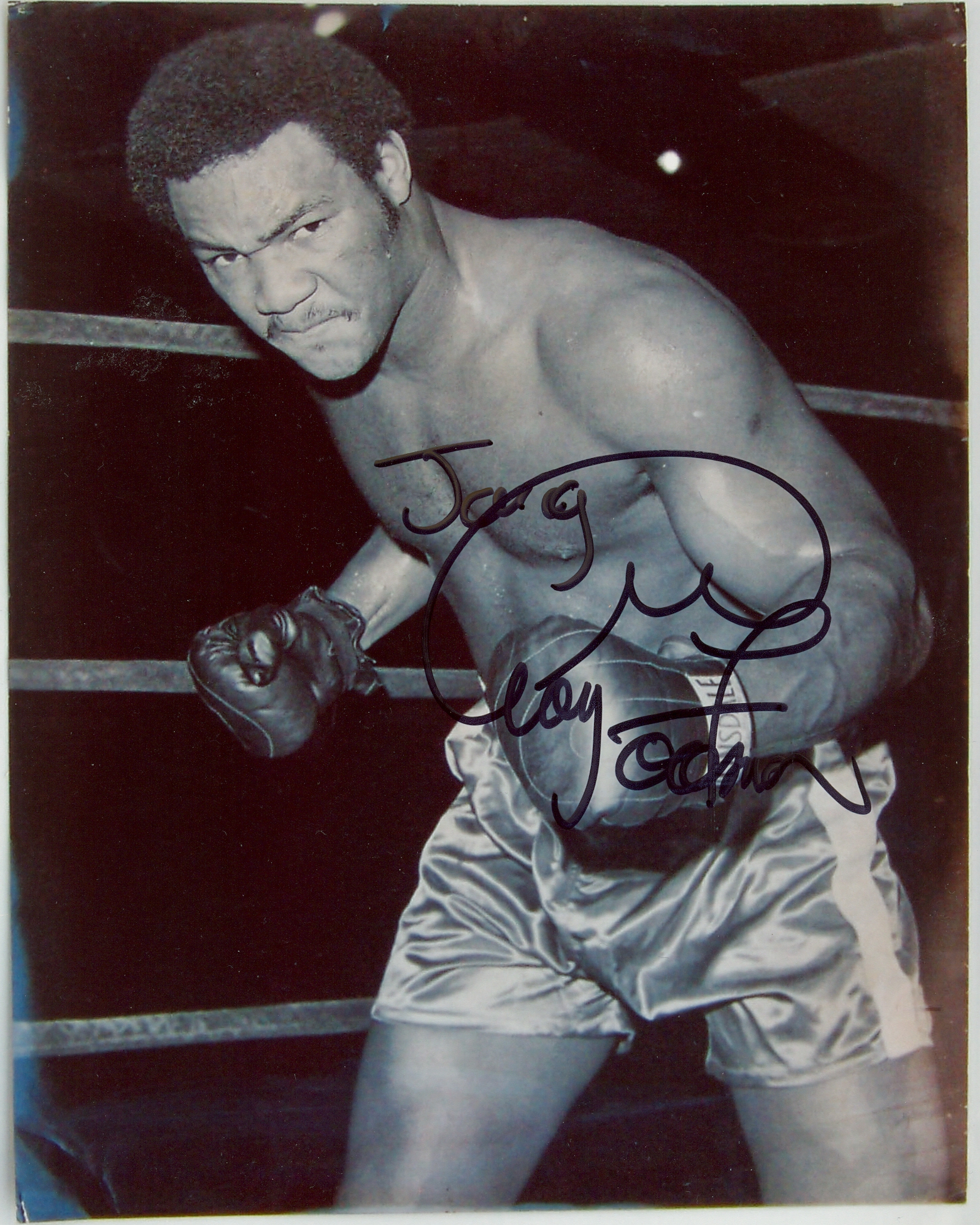 FOREMAN GEORGE : (1949- ) American Boxe