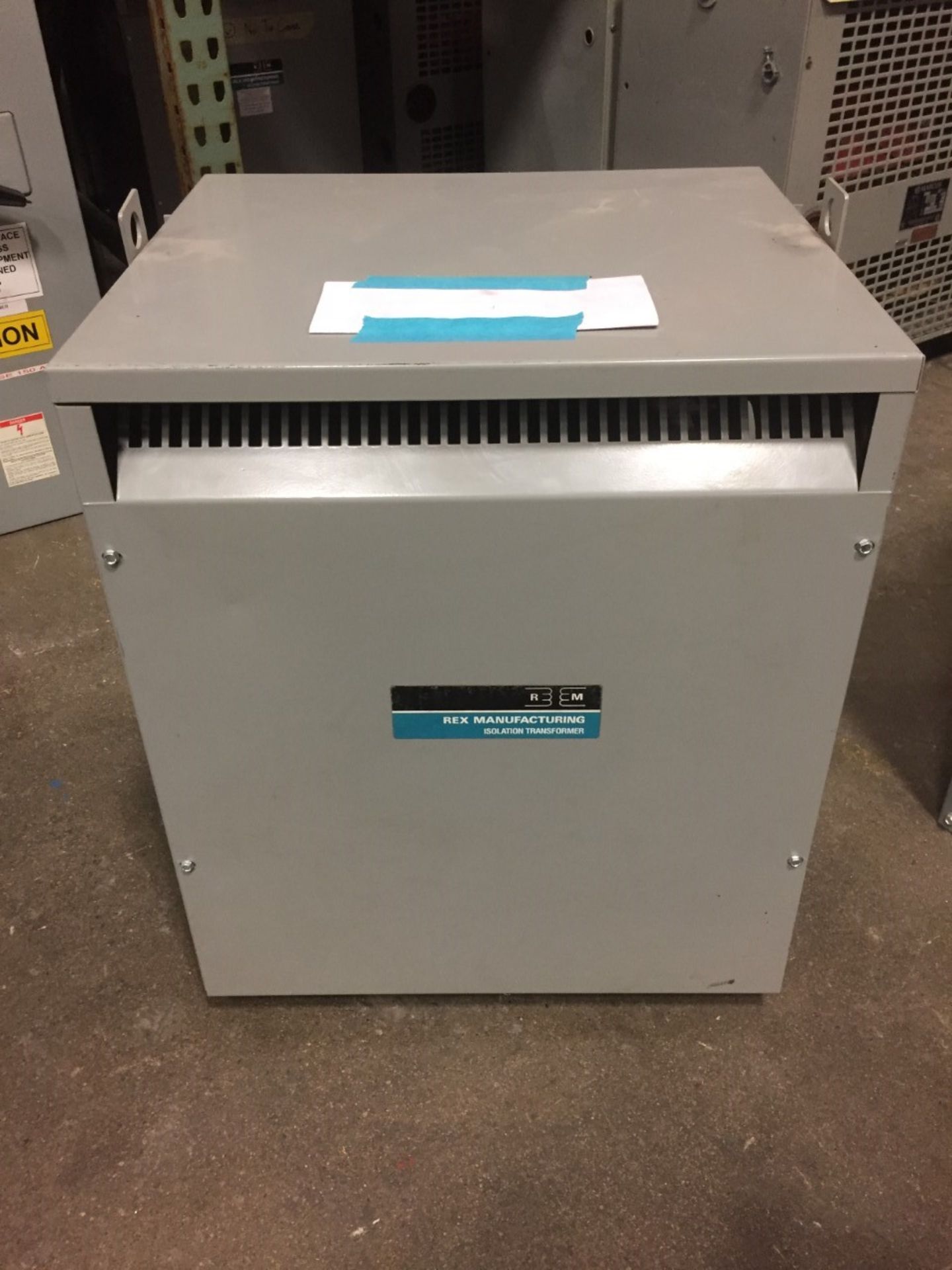 Transformer - 45 KVA 600 - 208/120 V used dry type. IF REQUIRED wrapping add $10.00 per skid