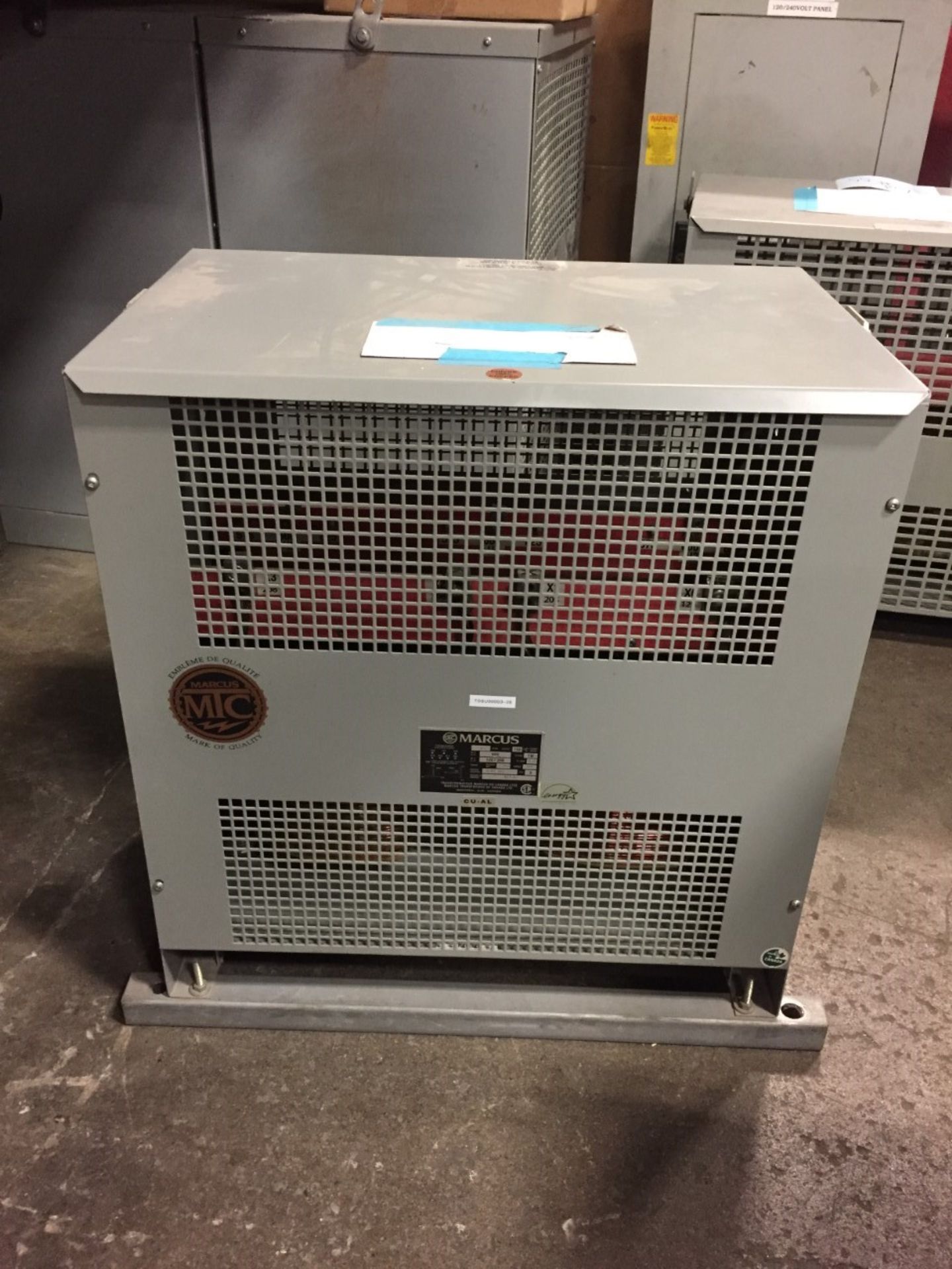 Transformer - 45 KVA 600 Delta - 208Y/120 used dry type, N1. IF REQUIRED wrapping add $10.00 per