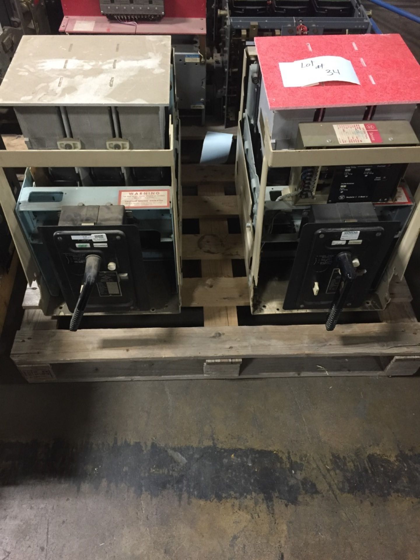 FPE 600V, 1600A, 504-2 with Relay, FP 600, 1600A, 502-2 no Relay. IF REQUIRED wrapping add $10.00