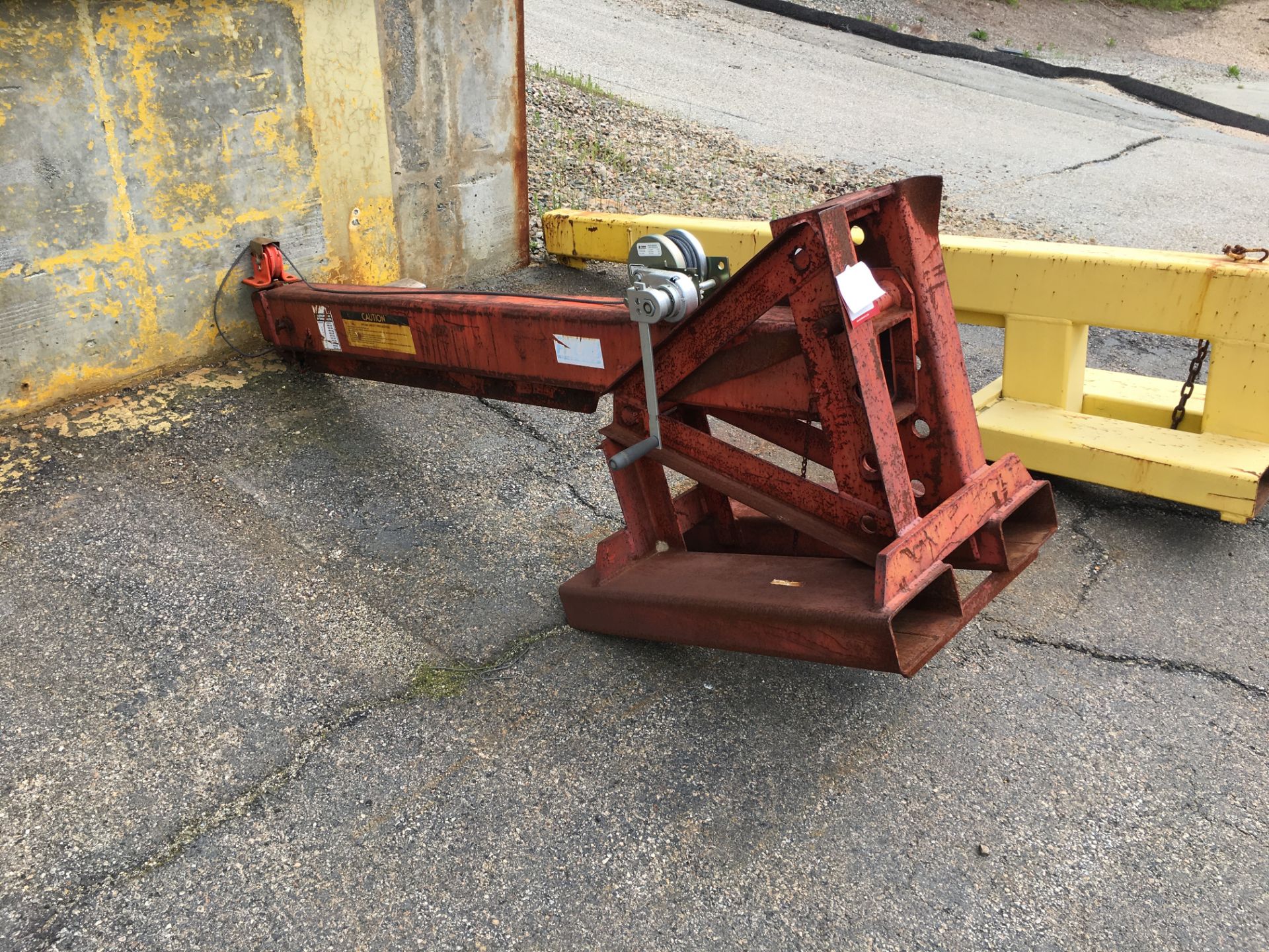 Fork Lift Attachments, lot of two (2) boom type fork lift attachments - Image 3 of 3