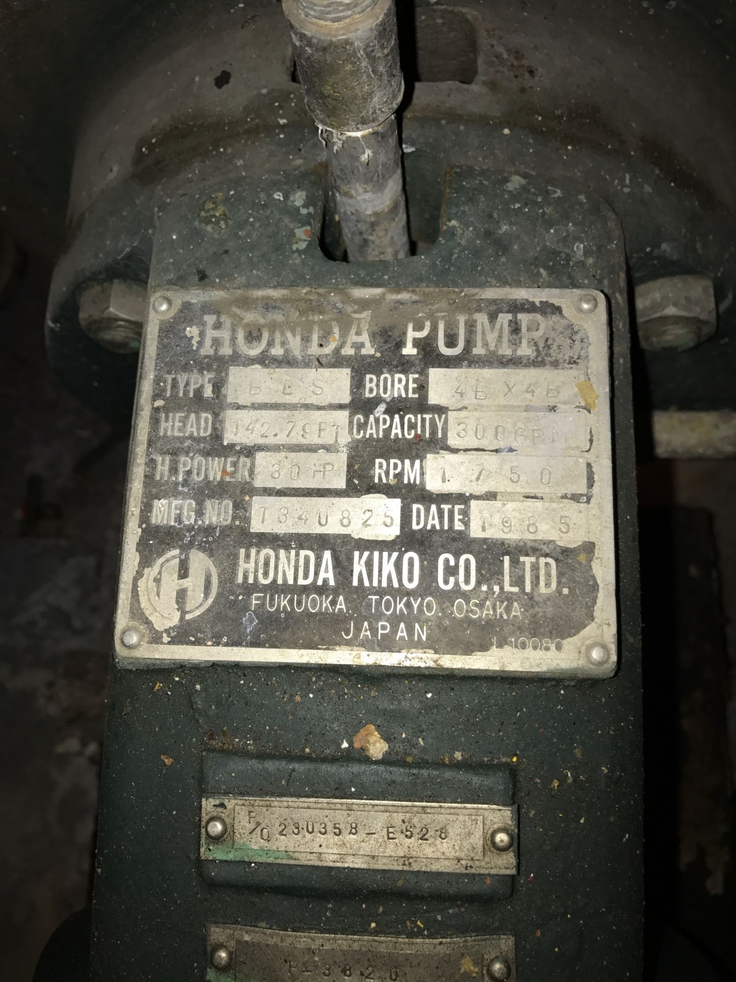 30 HP Honda pump - Image 3 of 3