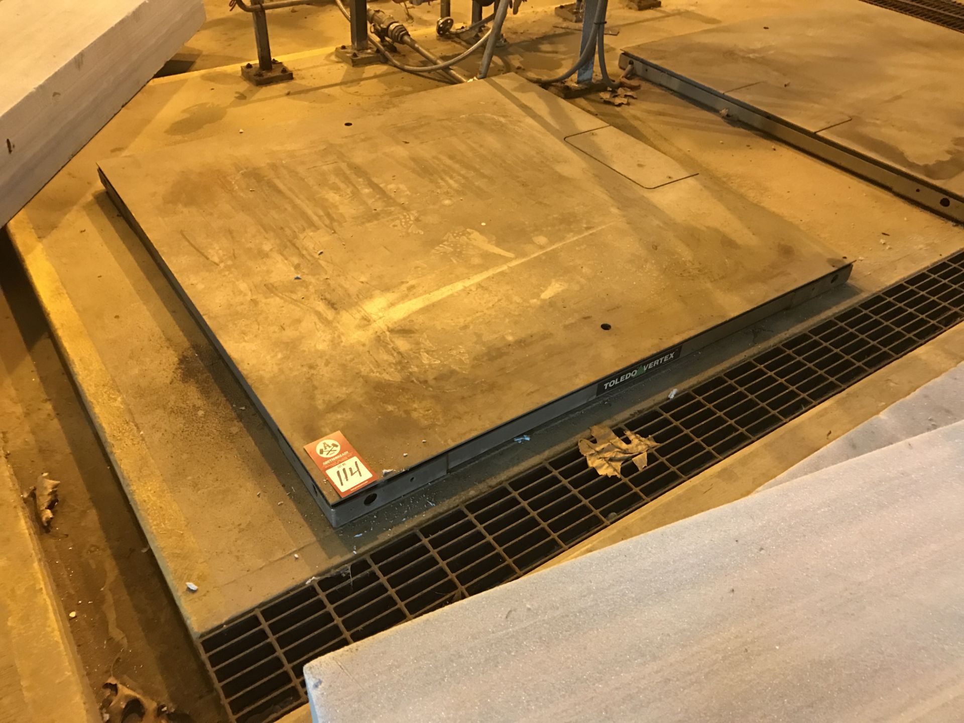 Floor Scale, Toledo Vertex, 48" x 48", no read out