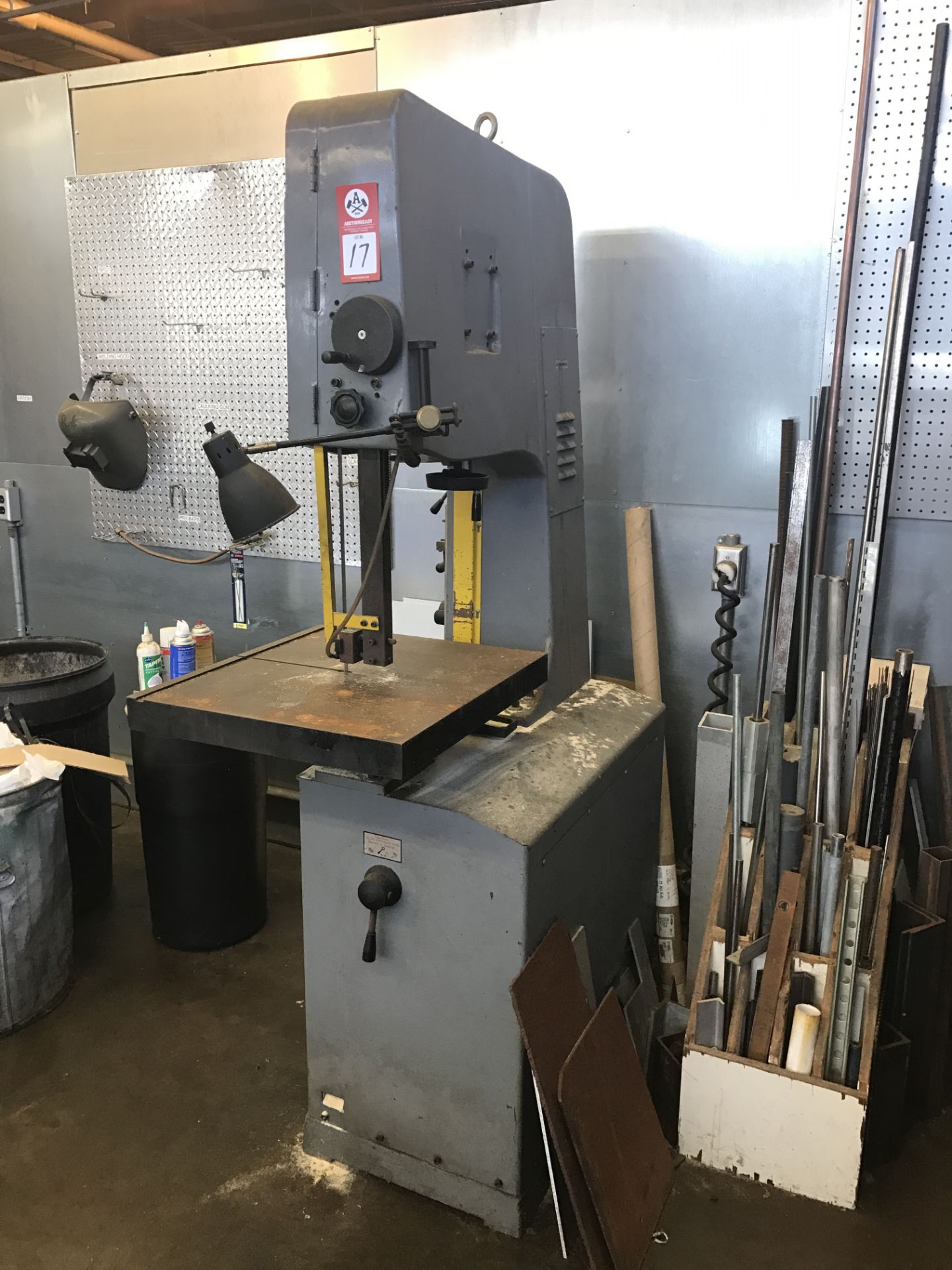 Vertical Band Saw, Jet model VBS-1220M, 2 HP, 13' 3" blade length