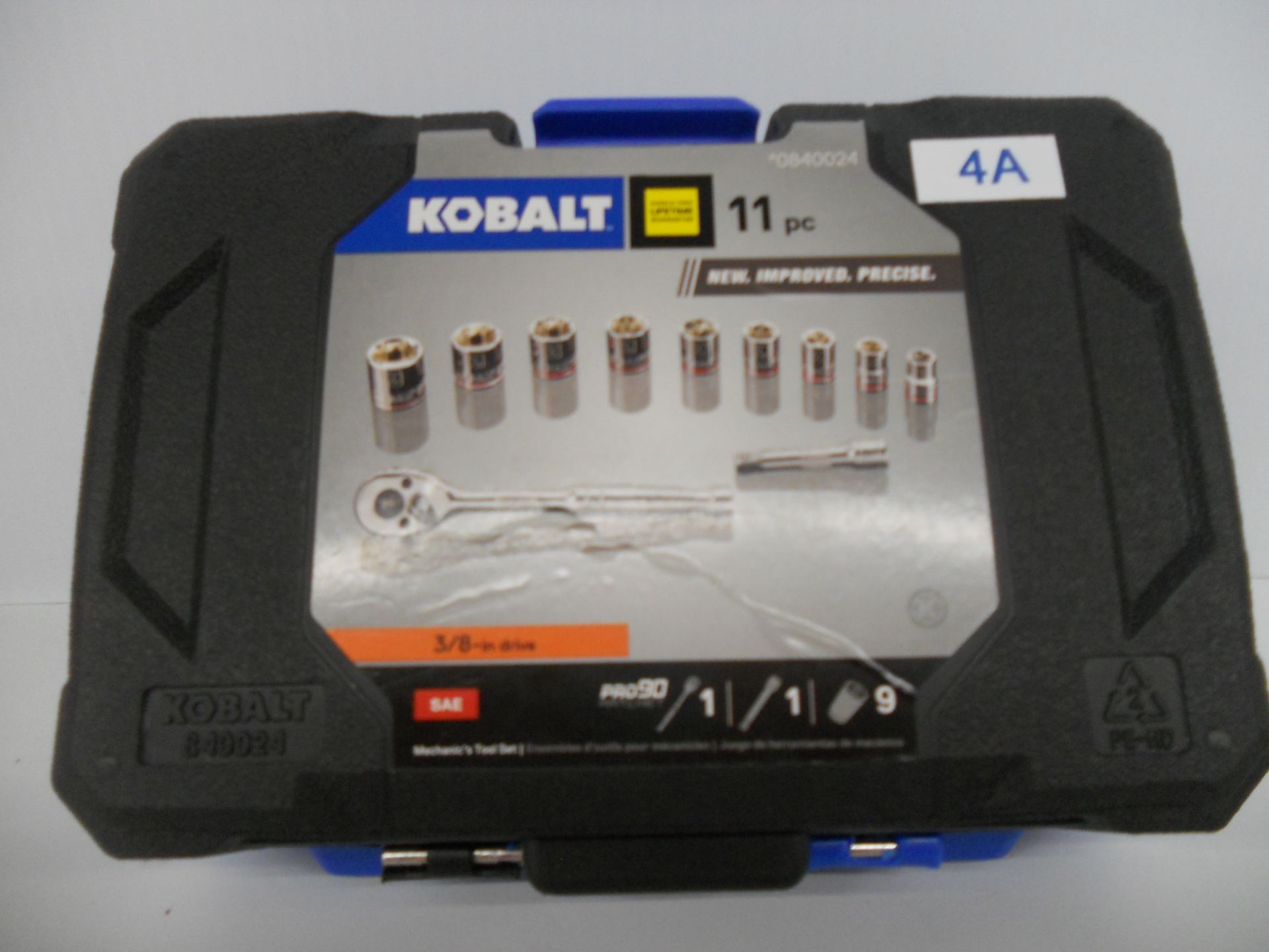 Kobalt 11 piece 3/8” SAE socket set