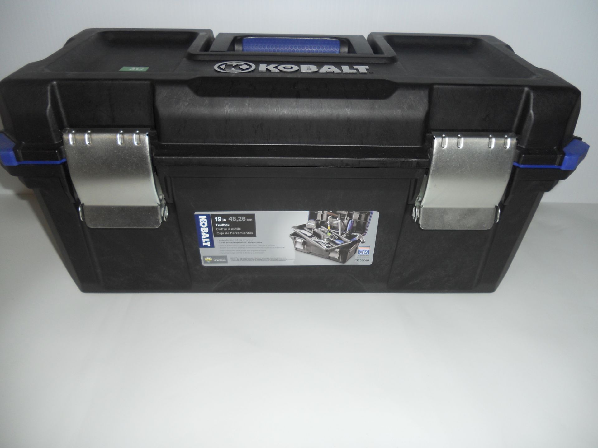 Kobalt 19" Toolbox with tray