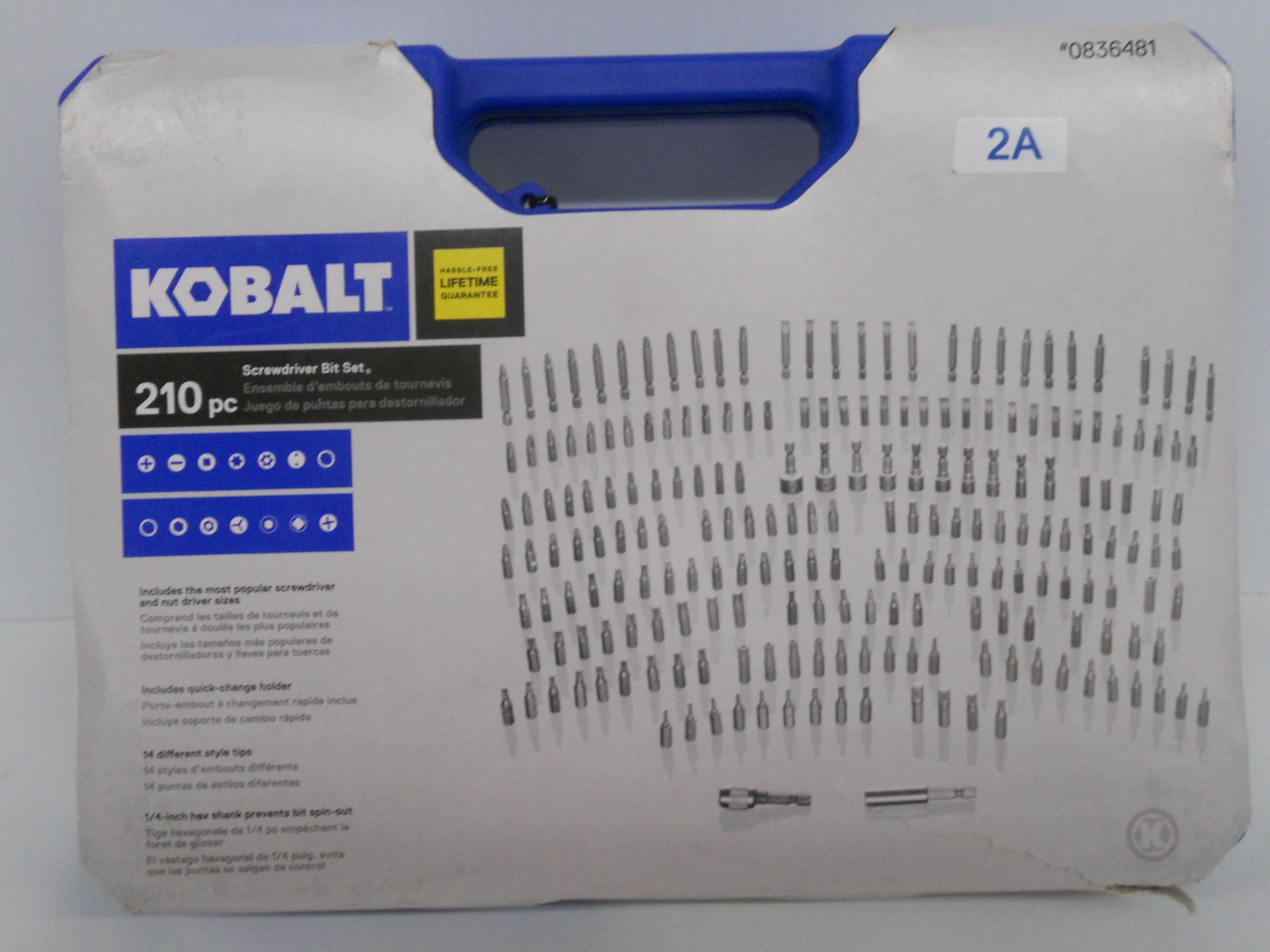 Kobalt 210-piece Screwdriver Bit Set