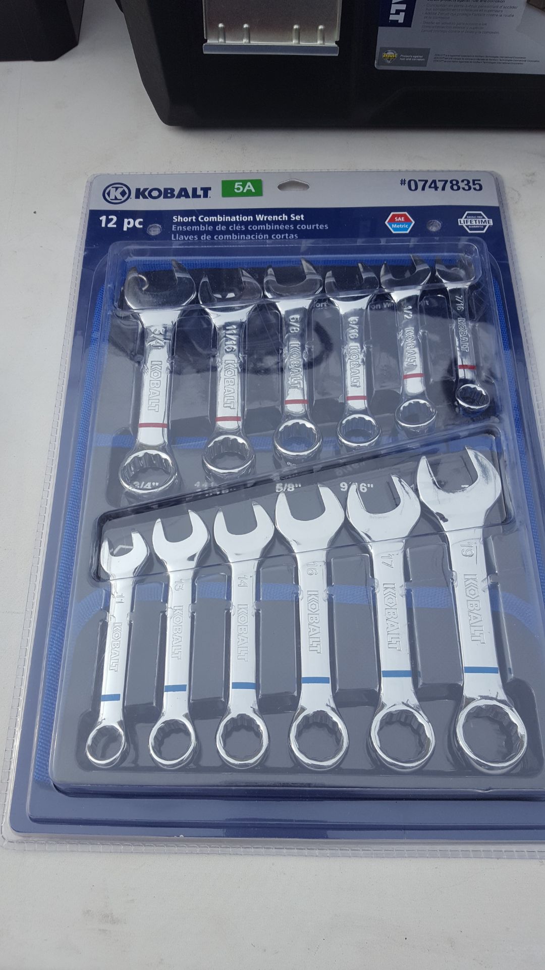 Kobalt 12-piece Short Combo wrench set