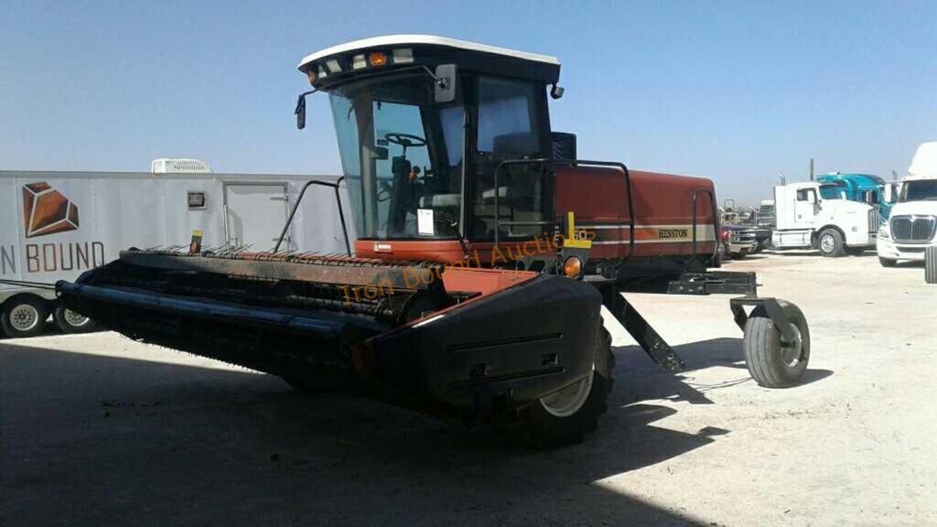 Hesston 8450 Swather